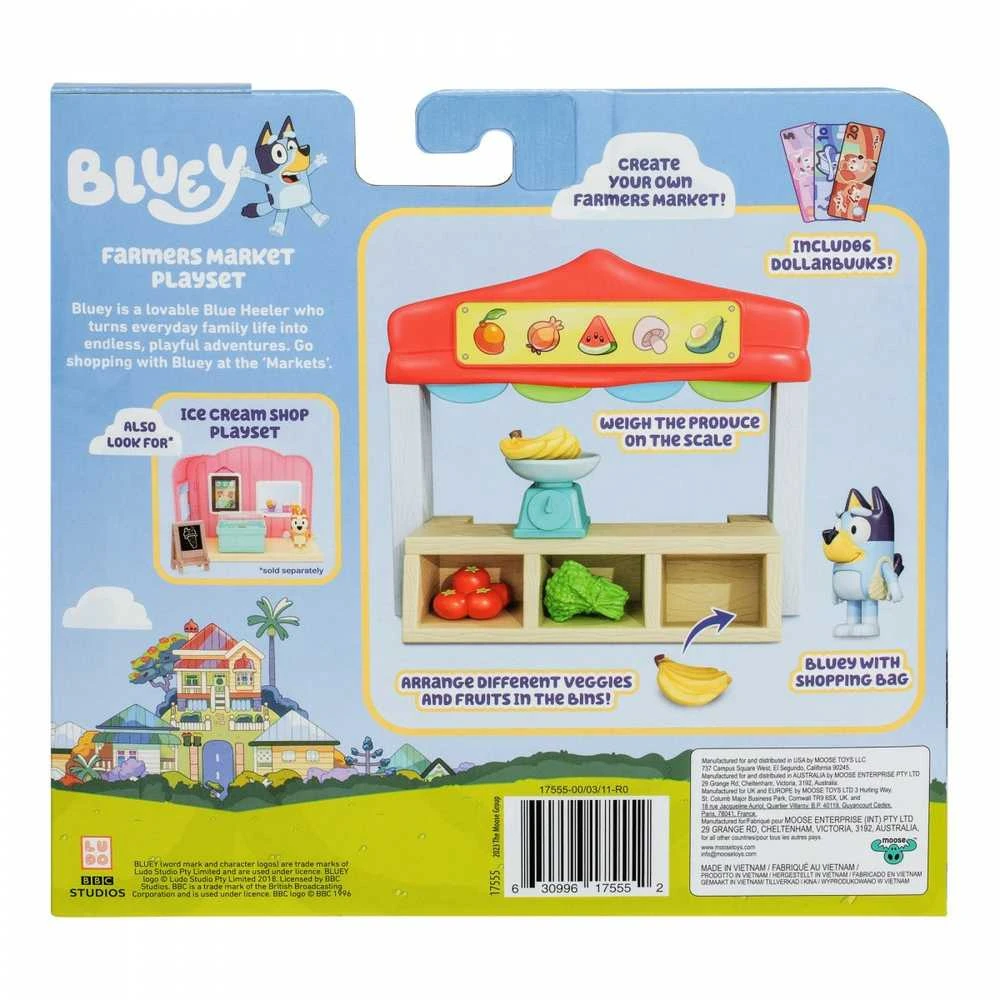 Moose BLUEY Mini žaidimų rinkinys ūkininkų turguje (90244)