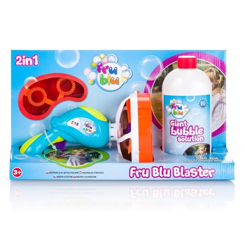 TM Toys Rinkinys FRU BLU burbulų metiklis + skystis 0,5 l