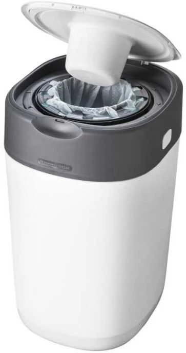 TOMMEE TIPPEE sangenic konteineris sauskelnėms Twist and Click Tub, su 4 kasetėm, 85102002