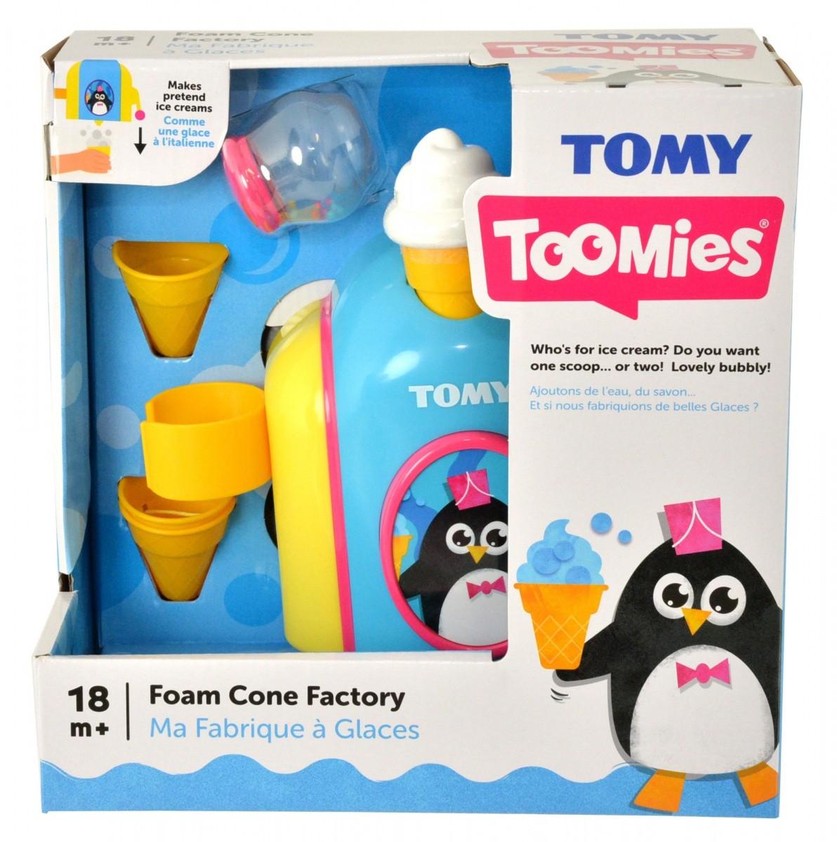 TOMY vonios žaislas Ledų-burbulų mašina, E72378