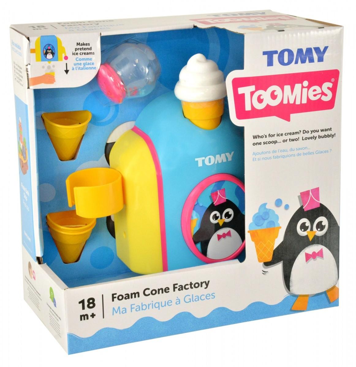 TOMY vonios žaislas Ledų-burbulų mašina, E72378