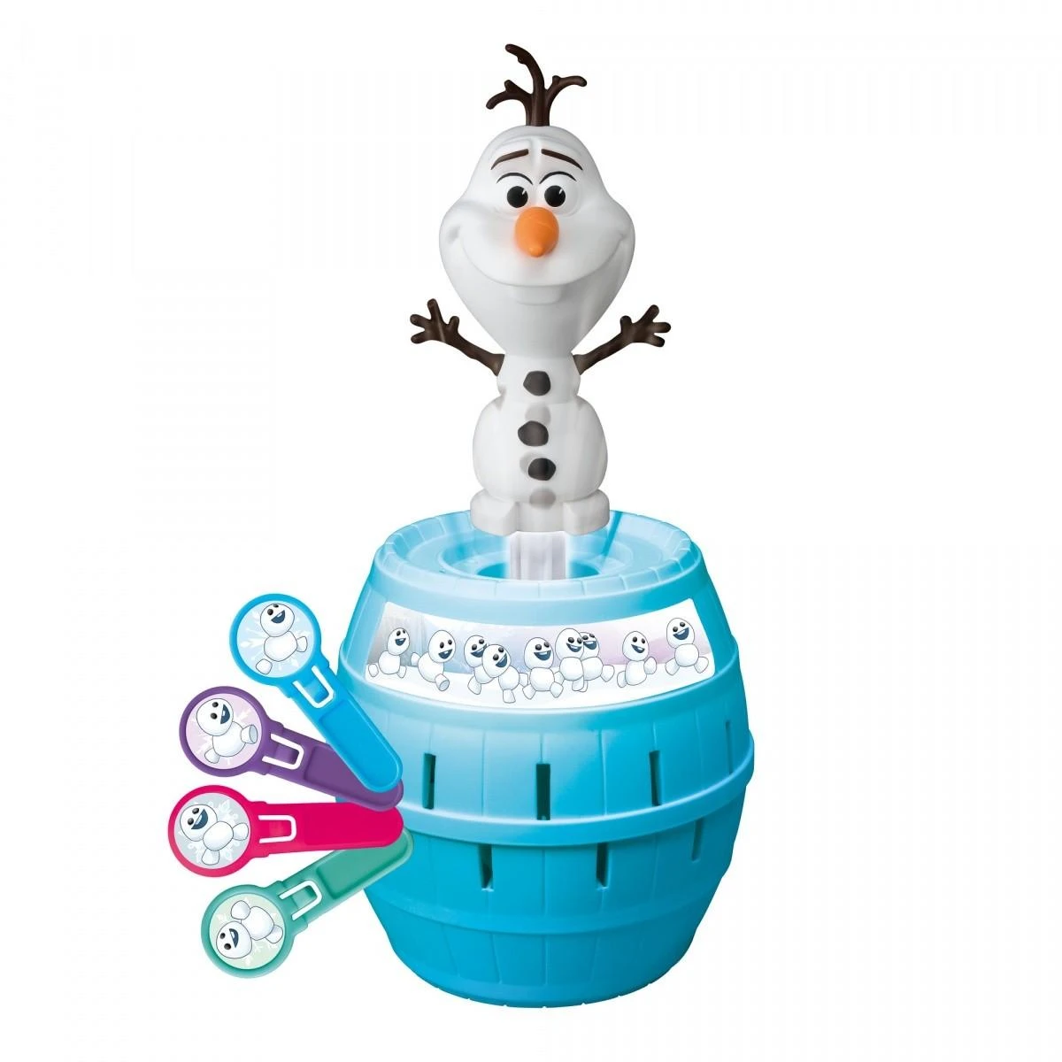 Tomy Toms Žaidimas Olaf's Barrel Pop Up