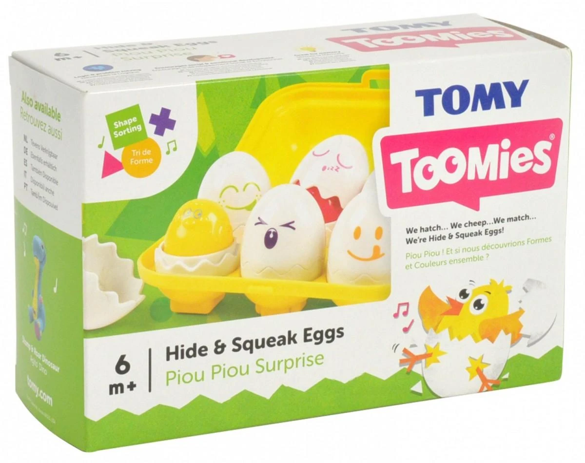 1581 TOMY čiuožykla. spalvingi kiaušiniai