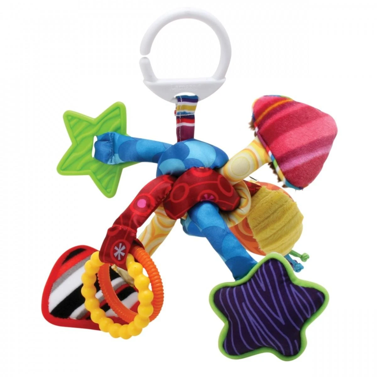 Lamaze Tug play knot pakabinamas žaislas kūdikiui