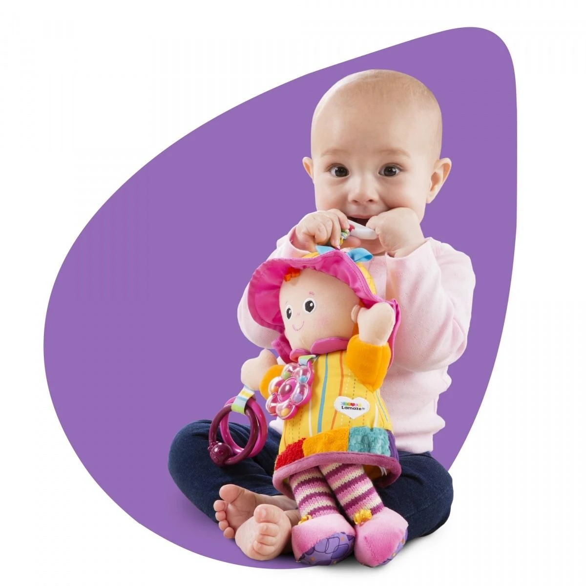 Lamaze Emilka pliušinis pakabukas TOMY