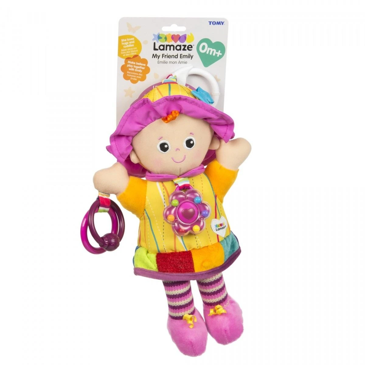 Lamaze Emilka pliušinis pakabukas TOMY