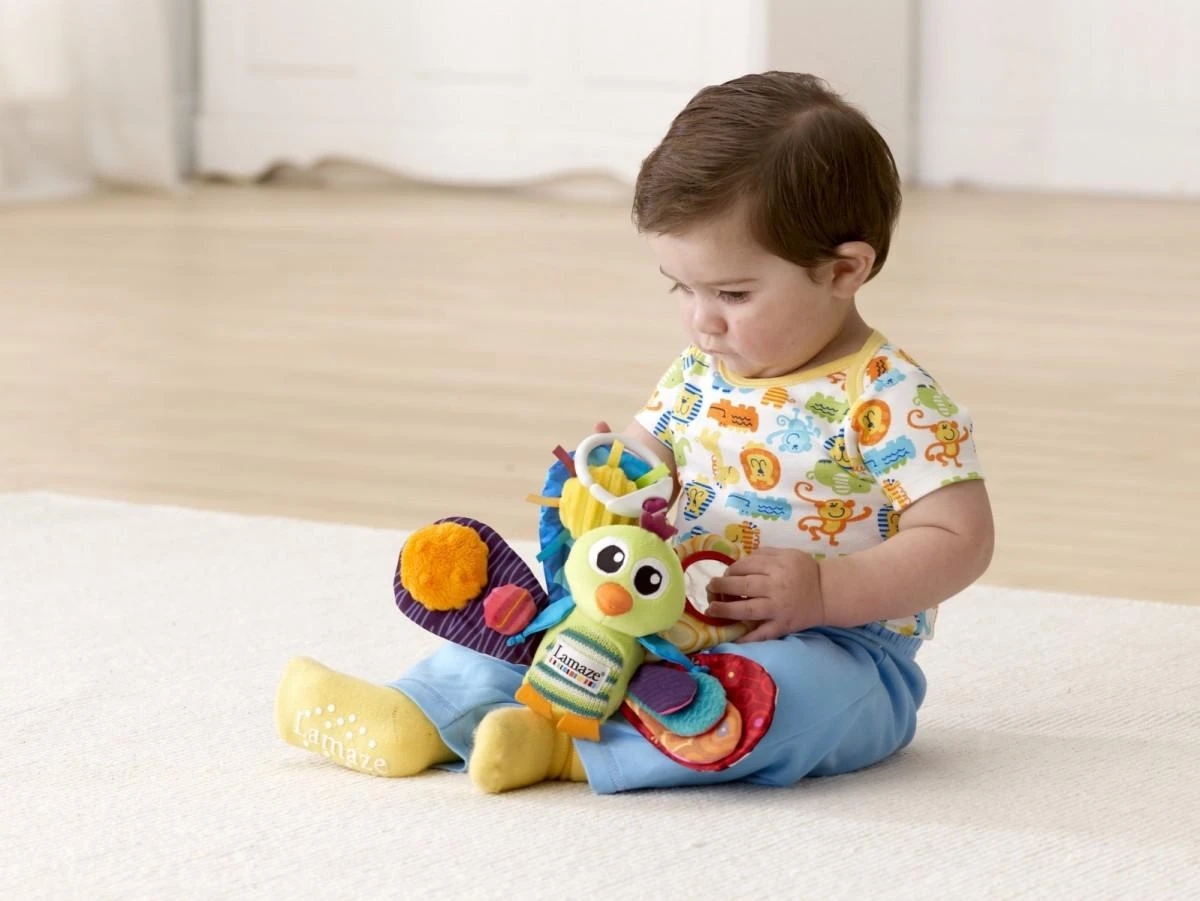 LAMAZE pakabinamas žaislas Povas Jacque, LC27013A