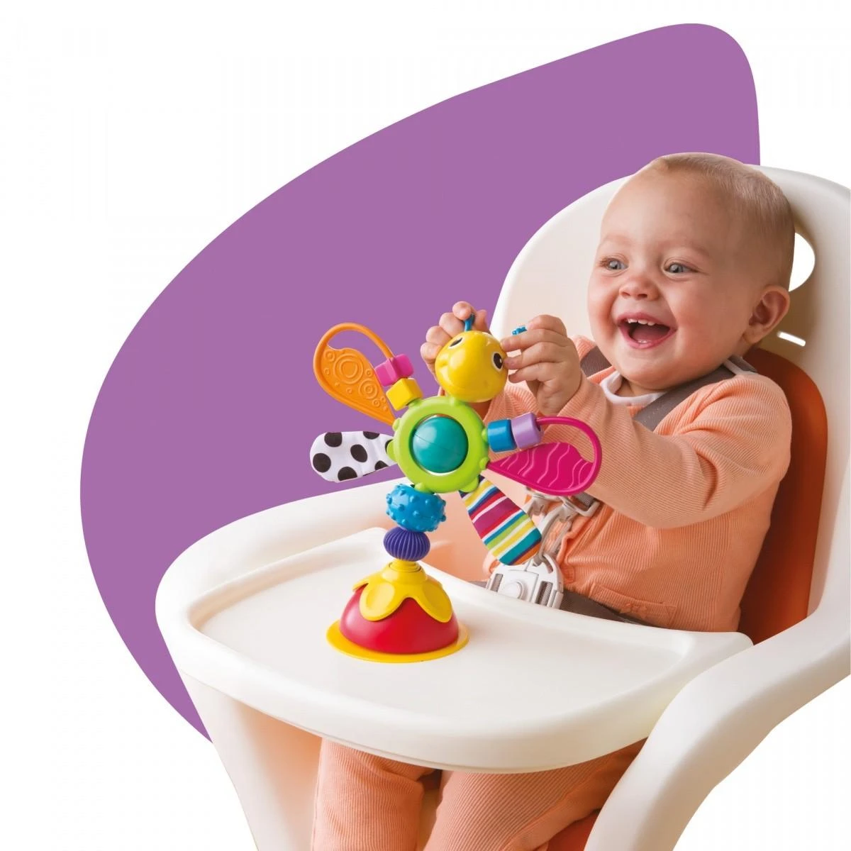 Tomy Lamaze - Fredis, jonvabalis, stalo žaislas (941-272431)