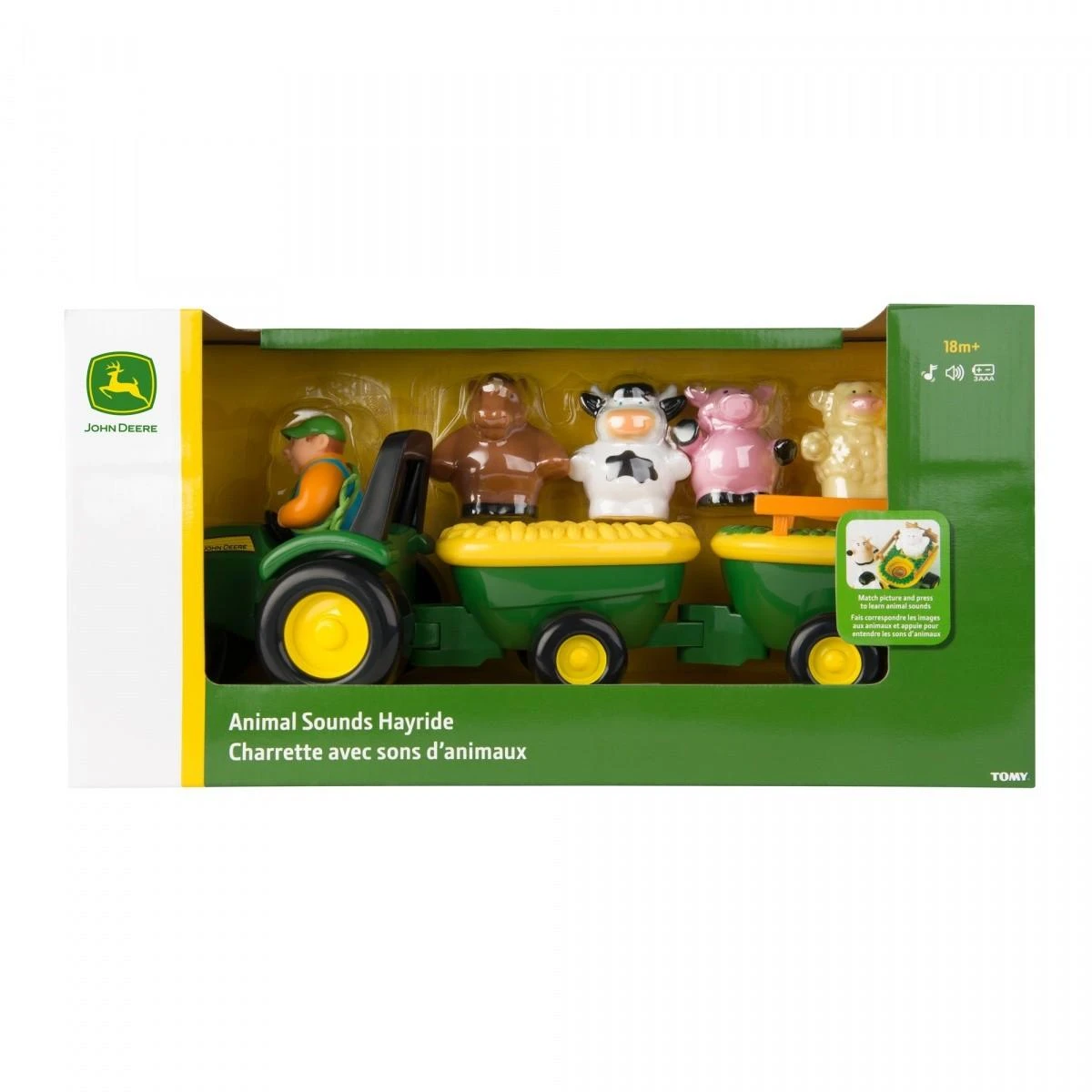 John Deere - gyvūnų garsai hayride (942-34908)