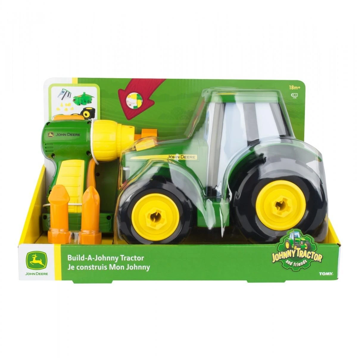 Tomy JOHN DEERE traktorius Johnny, 46655