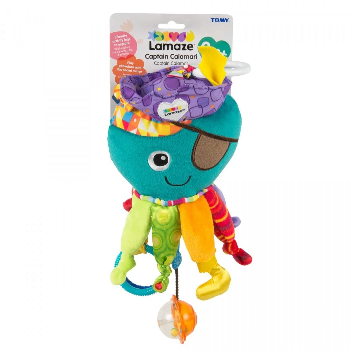 LAMAZE pakabinamas žaislas Kapitonas Kalmaras, LC27068