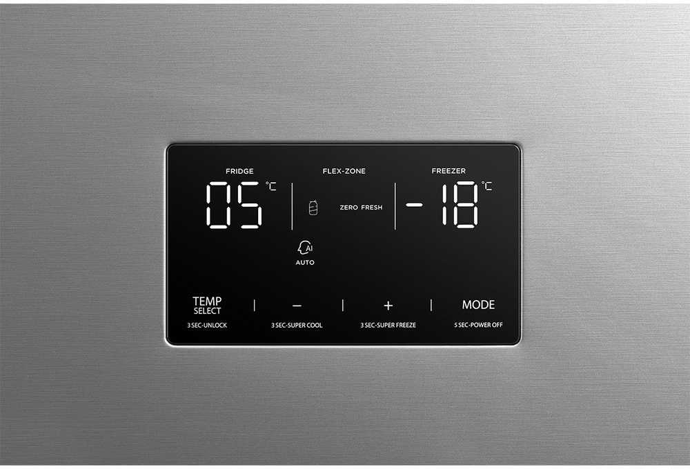 Toshiba šaldytuvas-šaldiklis GR-RB500WE sidabrinė