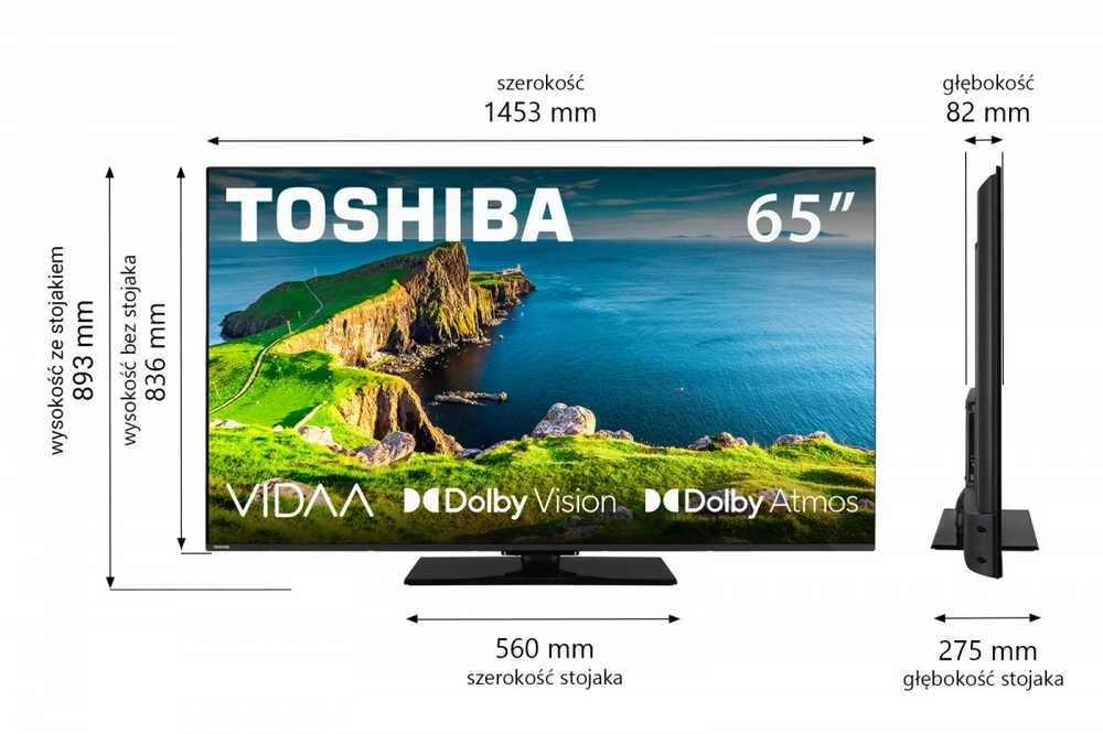 Toshiba 65 colių LED televizorius 65UV3F63DG