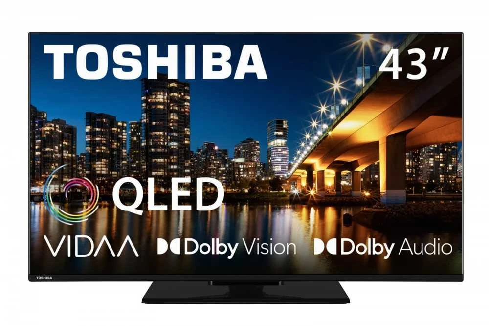TOSHIBA 43QV3463DG QLED VIDAA televizorius