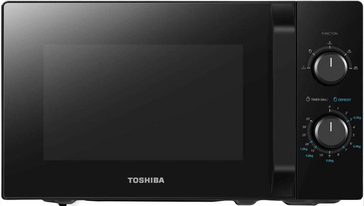 Toshiba MW-MM20P Stalviršis Mikrobangų krosnelė be papildomų funkcijų 20 L 800 W Juoda