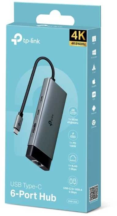 TP-Link UH6120C adapteris pakuotėje
