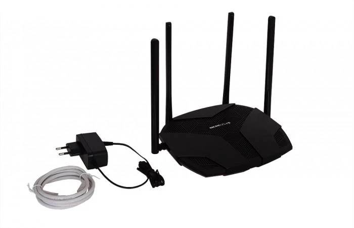 TP-Link Mercusys | AX1800 Dual-Band WiFi 6 Maršrutizatorius | MR70X | 802.11ax | 1201+574 Mbit/s | 10/100/1000 Mbit/s | Ethernet LAN (RJ-45) jungtys 3 | Tinklelio atramos Nr. | MU-MiMO Taip | Nėra mobiliojo plačiajuosčio ryšio | Antenos tipas 4xFiksuota