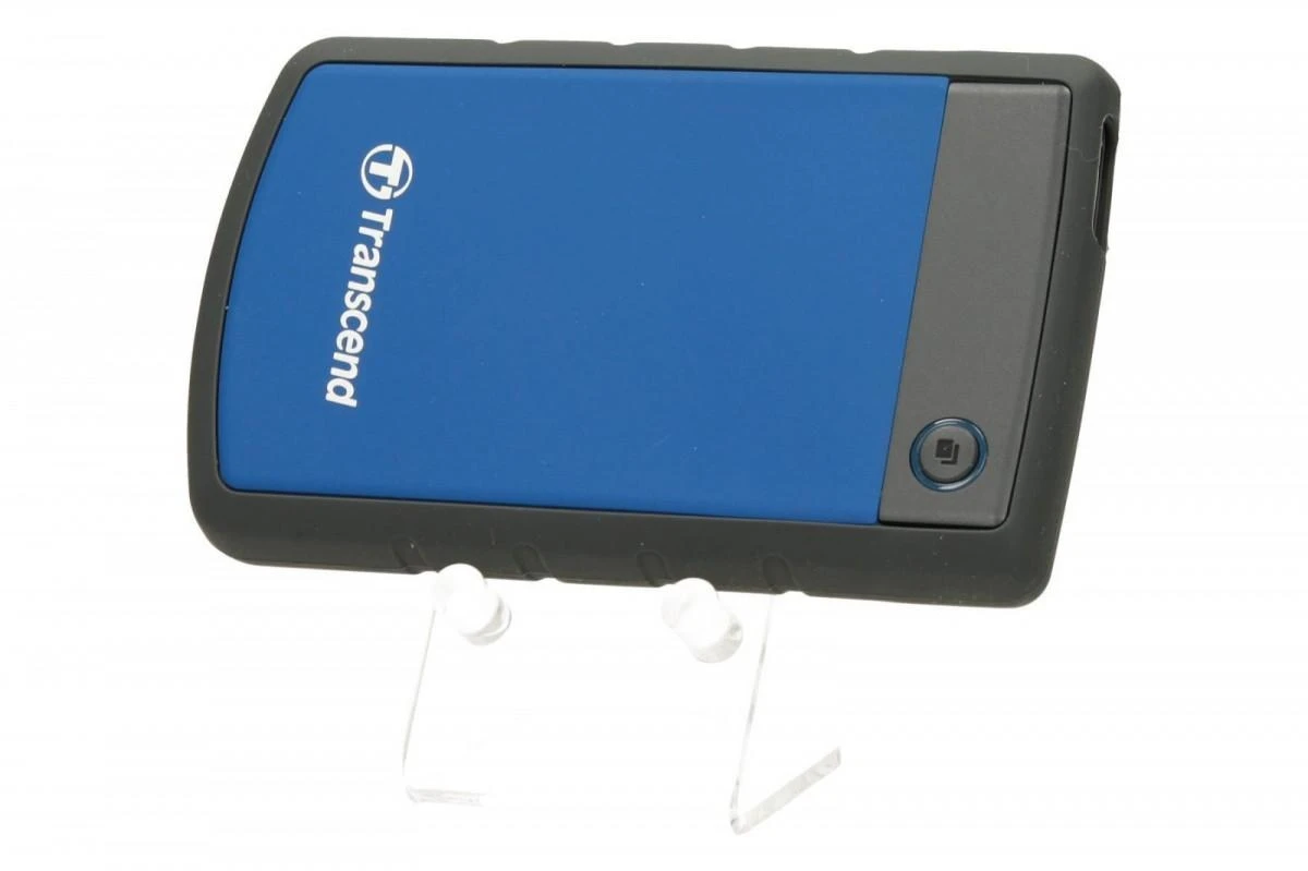 Išorinis kietasis diskas Transcend 25H3B 2.5'' 1TB USB3, Triguba smūgių slopinimo sistema