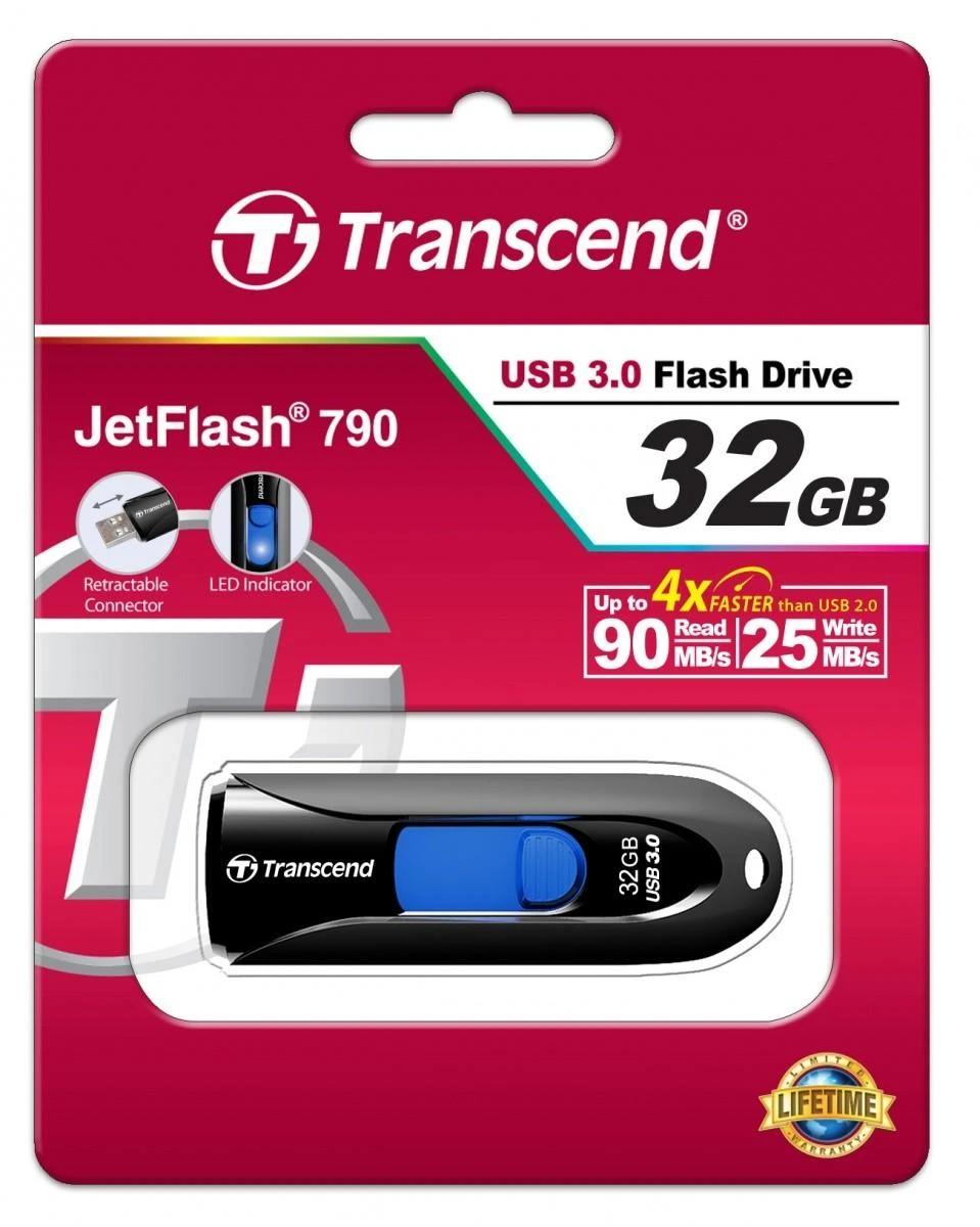 TRANSCEND JETFLASH 790 32GB USB 3.0
