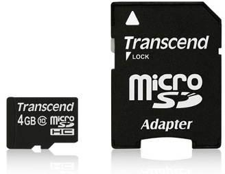 Atminties kortelė Transcend 4GB
