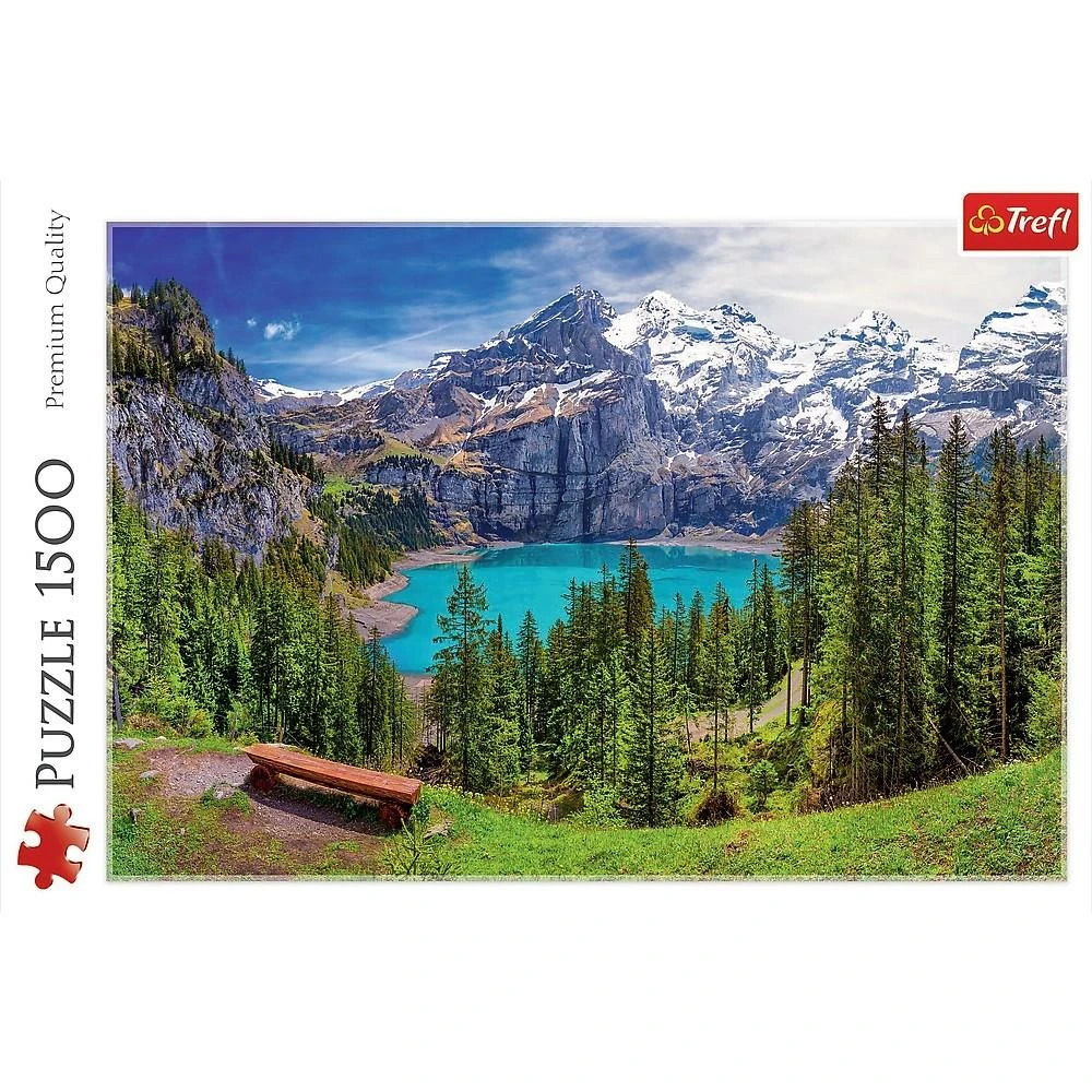 Trefl Dėlionė 1500 vnt. - Alpės