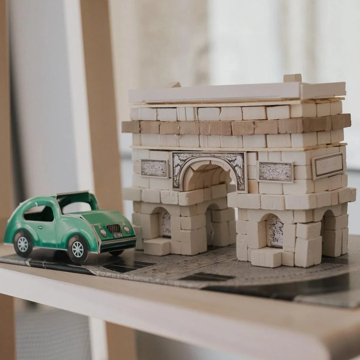 Trefl Rankdarbių rinkinys Triumfo arka Brick Trick Travel