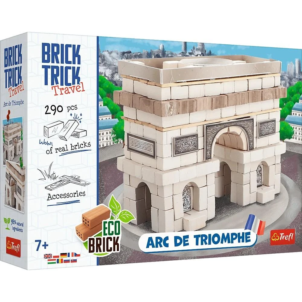 Trefl Rankdarbių rinkinys Triumfo arka Brick Trick Travel