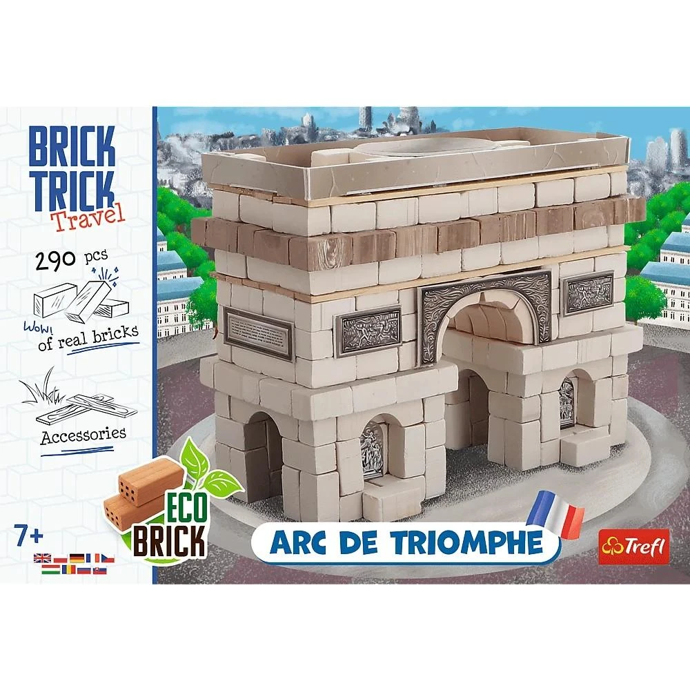 Trefl Rankdarbių rinkinys Triumfo arka Brick Trick Travel