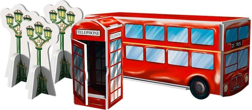 Trefl Rankdarbių rinkinys Brick Trick Big Ben L su plytomis ir medžiu