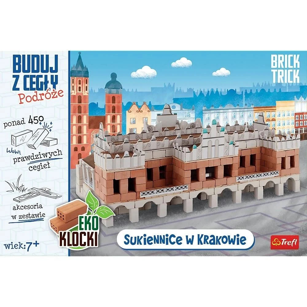 Trefl Rankdarbių rinkinys Krakovo Sukiennice iš plytų
