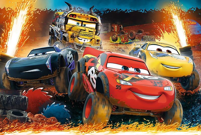 Trefl Dėlionė 100 vnt. - Ratai (Cars) aprašymas - Prekės nuotrauka