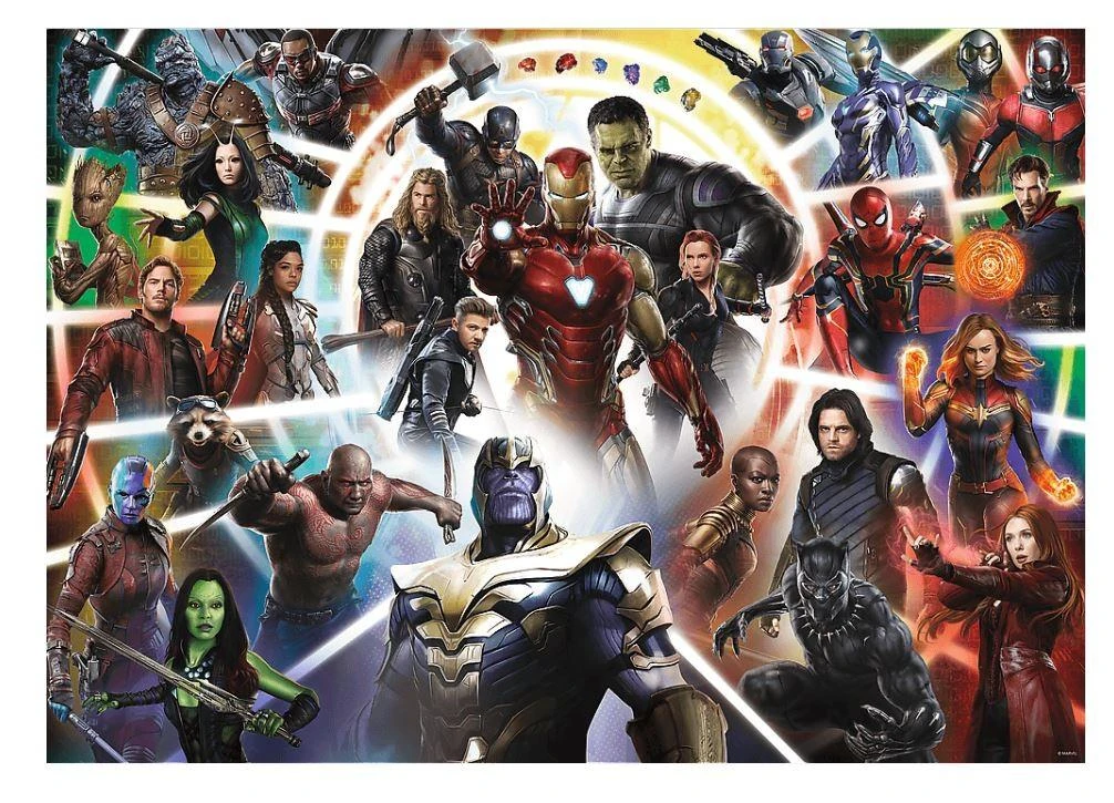 Trefl Dėlionė 1000 vnt. - Keršytojai (The Avengers) aprašymas - Prekės nuotrauka