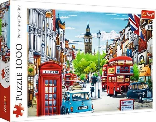 Trefl Dėlionė 1000 vnt. - Londonas aprašymas - Prekės nuotrauka