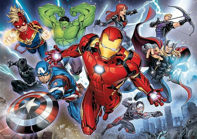 Trefl Dėlionė 200 vnt. - The Avengers (Keršytojai)