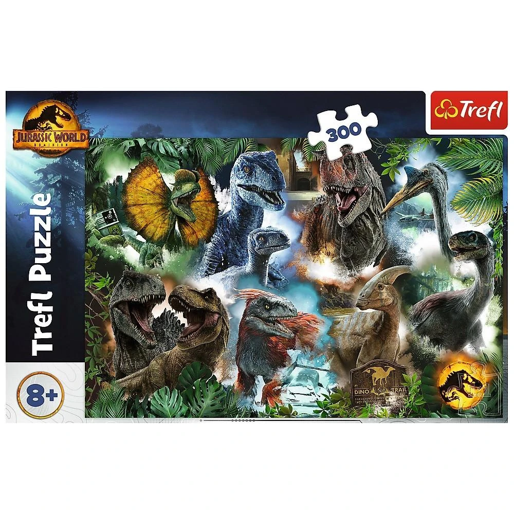 Trefl Dėlionė 300 vnt. - Juros periodo pasaulis (Jurassic World)