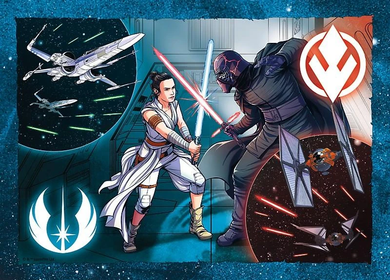 Dėlionė Trefl dėlionių rinkinys Star Wars IX
