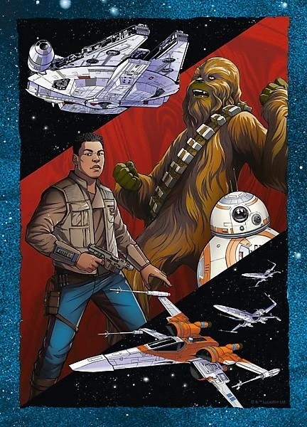 Dėlionė Trefl dėlionių rinkinys Star Wars IX