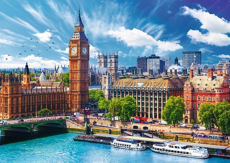 Trefl Dėlionė 500 vnt. - Londonas aprašymas - Prekės nuotrauka