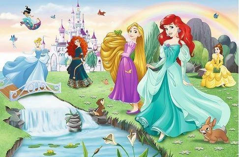 Trefl Dėlionė 60 vnt. - Princesės