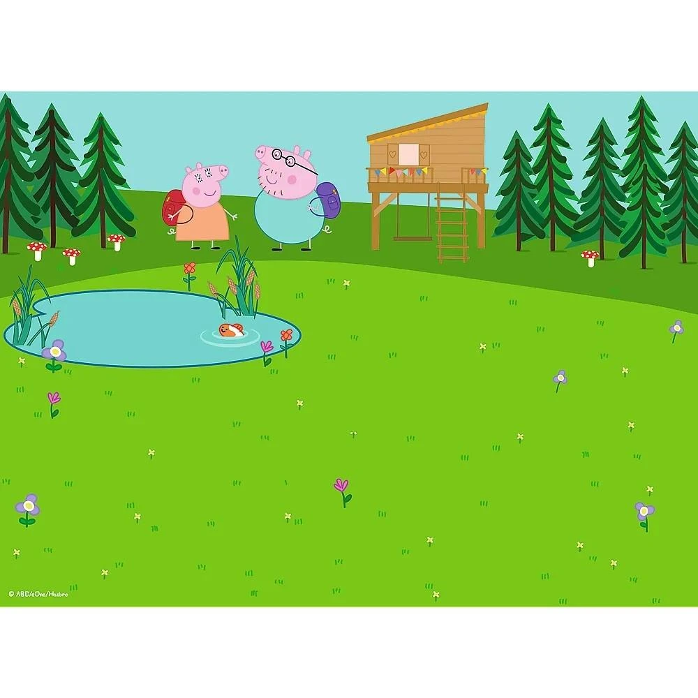 Peppa Pig smagi magnetinė dėlionė. Peppa Pig 93164 Trefl