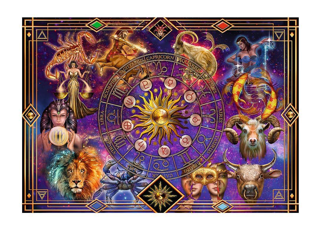 Trefl Dėlionė 1040 vnt. - Zodiako ženklai aprašymas - Prekės nuotrauka