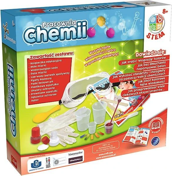 Trefl Chemijos mokslo laboratorija 4 Jūs