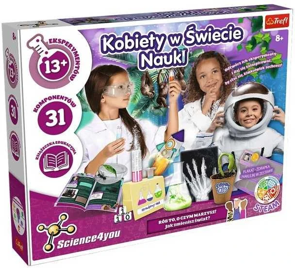 Rankdarbių rinkinys moterys mokslo pasaulyje Science 4 You TREFL