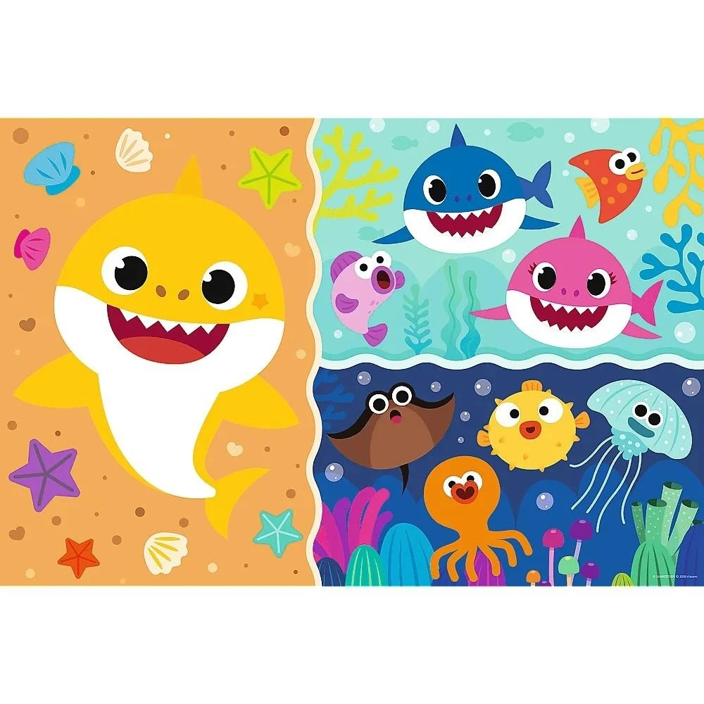 TREFL 42004 Dėlionė 15 GIANT Little Shark