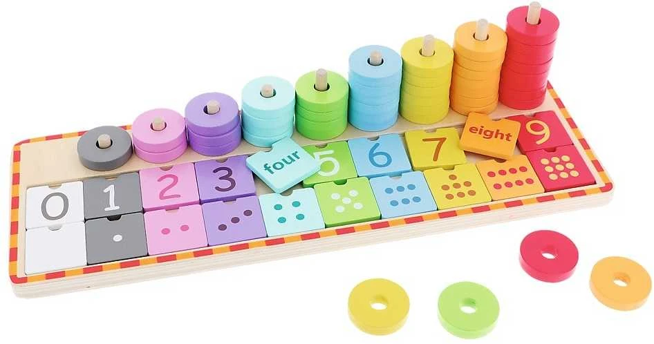 Medinė formelių rūšiuoklė Play & Count TREFL 2+