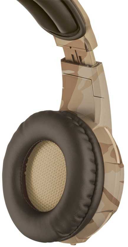Žaidimų ausinės Trust GXT 310D Radius, Desert Camo, 22208