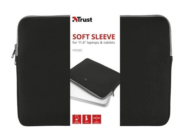 TRUST Dėklas nešiojamam kompiuteriui iki 11.6" PRIMO juodas 21254