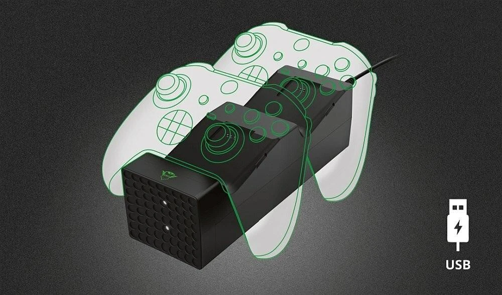 Įkrovimo stotelė Trust Duo Charging Dock – XBOX Series X / S