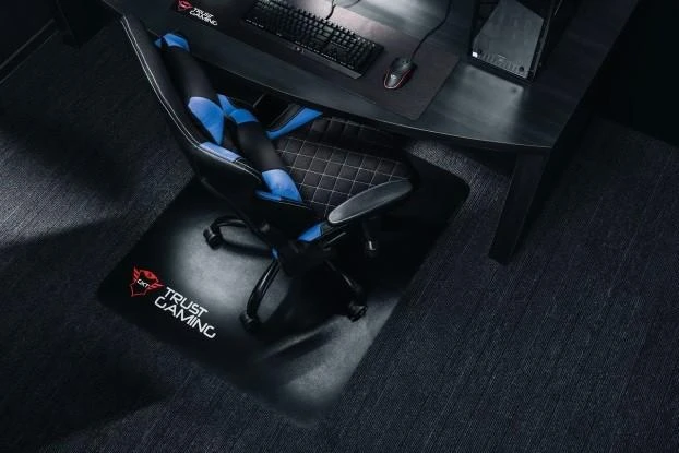 Žaidimų kėdės kilimėlis Trust GXT 715 Chair Mat, 22524, 120x99cm