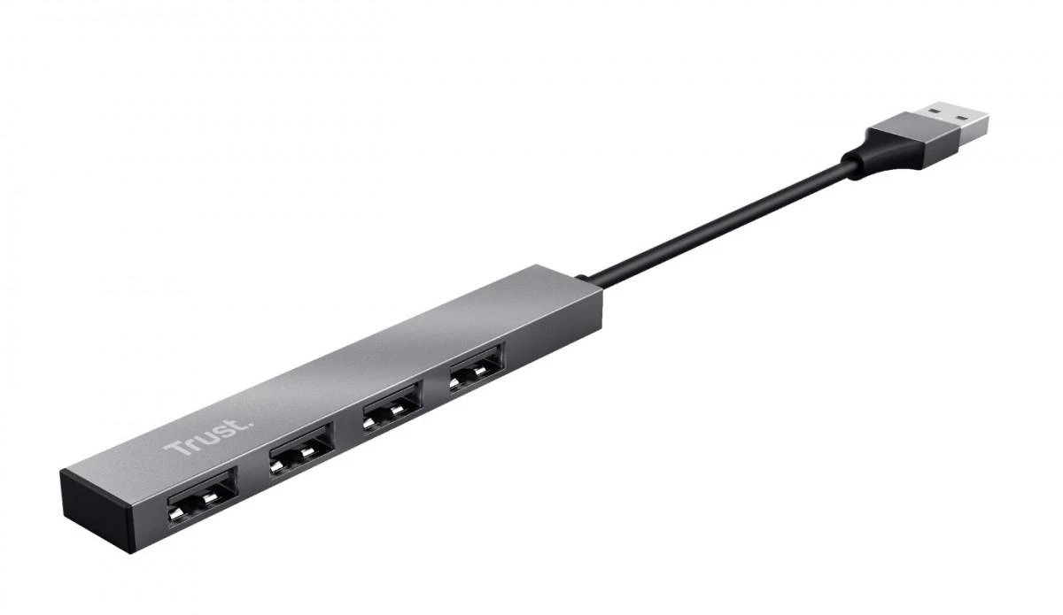 Įvesties/išvesties šakotuvas MINI-USB 4PORT23786 TRUST